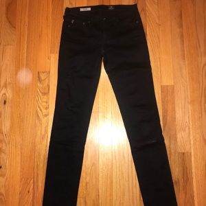Black Designer Denim Jeans - AG